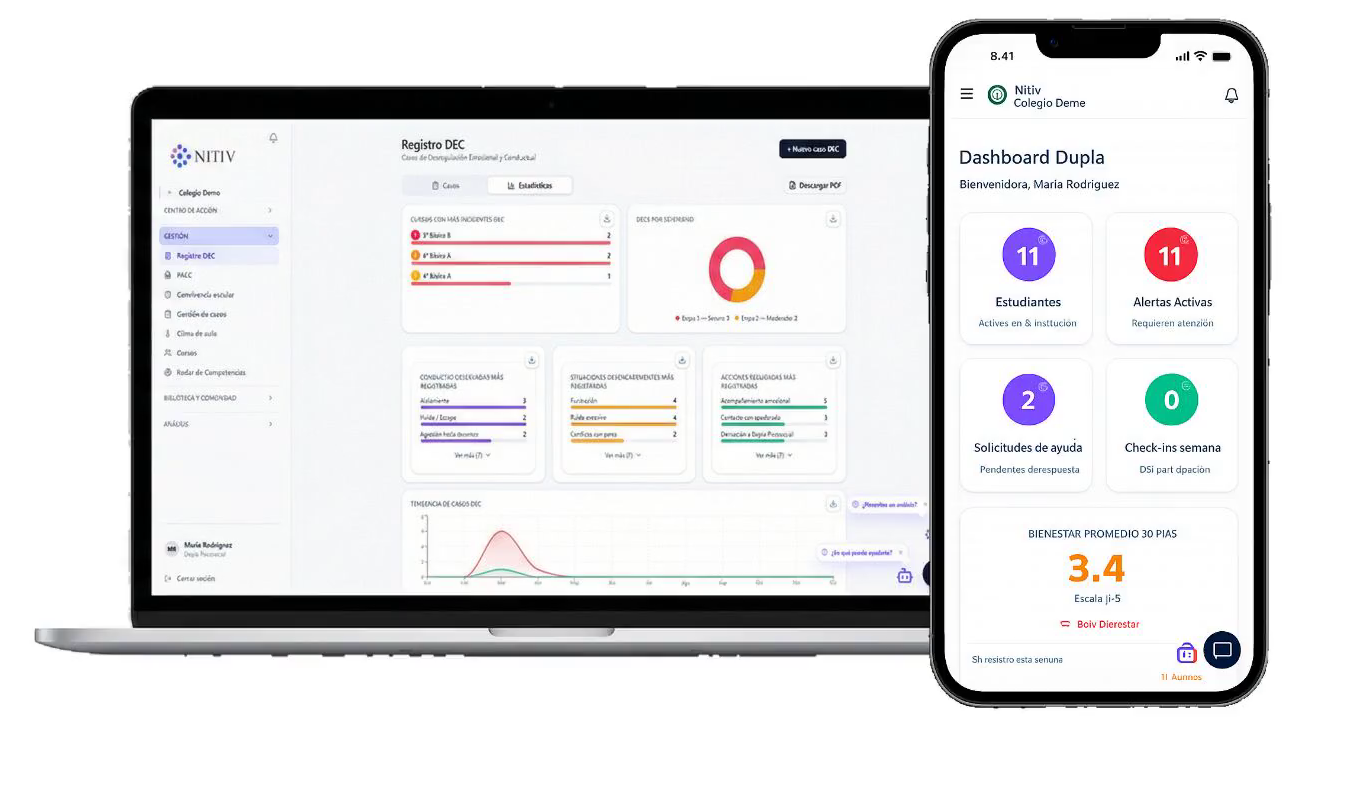 Notas y aplicación móvil